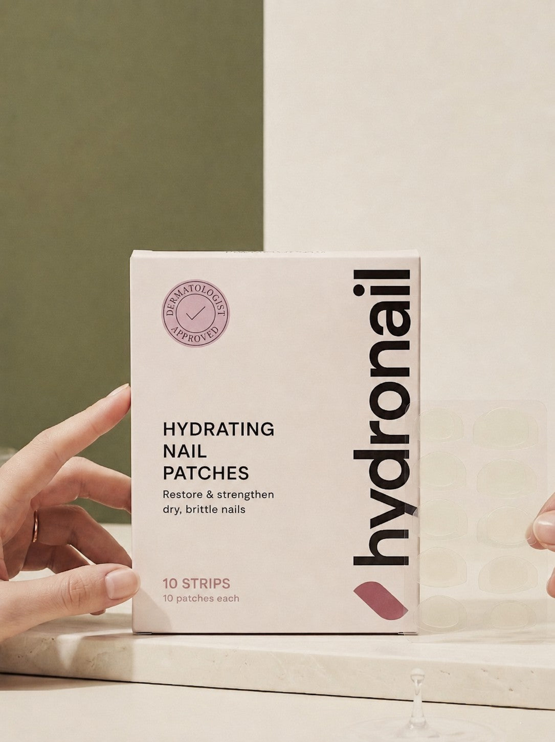 hydronail hydrating nail mask box